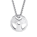 FIREBROS 2025 New Stainless Steel Vintage Gym Fitness Dumbbel Pendant Necklace Men Women Hiphop Rock Jewelry Gift Dropshipping