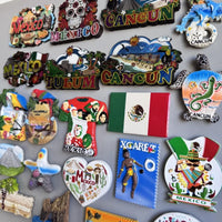 Fridge magnet Mexico Cancun Tourist Souvenirs Los cabos Margaritaville Chichen Itza Magnetic Refrigerator Stickers Home