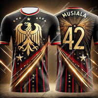 Chat GPT AI Design Men Soccer Jersey German Football Musiala Boys Soccer Training Suit For Outdoor Sports Special Jersey Kit
