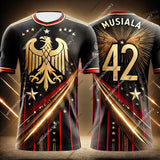 Chat GPT AI Design Men Soccer Jersey German Football Musiala Boys Soccer Training Suit For Outdoor Sports Special Jersey Kit