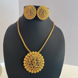 Dubai 24K Gold Color Long Jewelry Sets Wedding African Necklace Earrings For Women Nigerian Indian Bridal Set Party Gifts