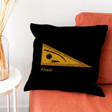 Sikh Khanda Sikhism Pillow Case Pillow Case Living Room Sofa Cushion Cover Suitable For Home Bedroom Room Decoration