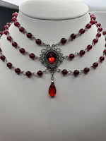 Victorian necklace beaded 2023 woman Romantic