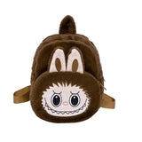 Cute Girl Student Plush Toy Bag Cartoon Grabbing Machine Double Shoulder Bag Bubbles And Toys Cross-Border Backpack for Teens