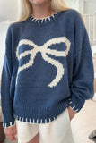 Warm Knitted Sweater Mujer for Women, Perfect for Christmas
