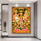 Indian Hindu Goddess Lord Hanuman Poster HD posters Self adhesive waterproof ideal for living room bedroom bar decoration