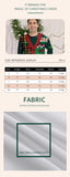 Men Women Xmas Sweatshirt 3D Christmas Wine Glass Bell The Gingerbread Man Print Ugly Christmas Sweater Holiday Party Jumper Top