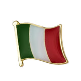 Flags, badges, and pins of countries around the world-