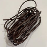 5 Yards Retro High Quality Genuine Leather Cord Round/Flat Strand Cow Leather Rope Fit Necklace Bracelets DIY Jewelry