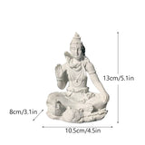 Resin Indian Ganesha Shiva God Statue Sai Baba of Shirdi Sculpture Lord Hanuman Hindu Buddha Religious Fengshui Home Decor