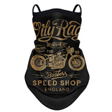 Retro Moto Cycling Sunscreen Mask Motorcycle Headscarf Summer Anti-UV Outdoor Neck Head Cover Riding Face Shield Sport Headwrap