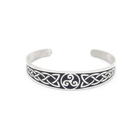 Fashion Creative Vikings Valknut Bracelets For Men Women 316L Stainless Steel Nordic Celtics Knot Open Bangle Jewelry Wholesale
