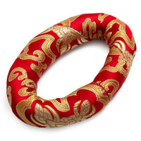 Silk Brocade Cushion Pillow For Yoga Tibetan Singing Bowl Mat Meditation Ring Cushion Buddhism Products Sound Bowl Pads Home