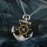 Retro Gothic Mysterious Demon Angel Wings Pendant Necklace Men's Punk Hip Hop Trendy Cool Jewelry Boy Gift