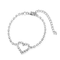 Shining Cubic Zirconia Chain Anklets for Women Fashion Ankle Bracelet on the leg Sandals Foot Jewelry Summer Accessories