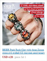 BEIER Stainless Steel Punk Style Simple Octopus Pendant Pendant fashion Chain Necklace men/women Jewelry BP8-1004