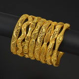 Anniyo 1Piece Alloy Bracelets for Women Ethiopian Bangles Jewelry African Arab Birthday Party #203016