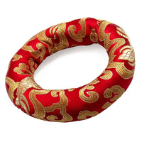 Silk Brocade Cushion Pillow For Yoga Tibetan Singing Bowl Mat Meditation Ring Cushion Buddhism Products Sound Bowl Pads Home