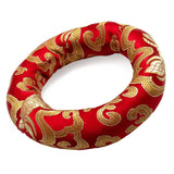 Silk Brocade Cushion Pillow For Yoga Tibetan Singing Bowl Mat Meditation Ring Cushion Buddhism Products Sound Bowl Pads Home