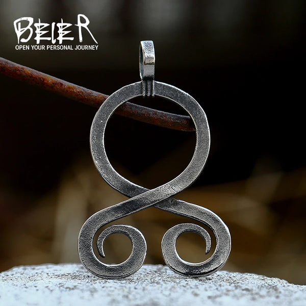 BEIER Stainless Steel Punk Style Simple Octopus Pendant Pendant fashion Chain Necklace men/women Jewelry BP8-1004