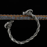 Pop Retro Creative Viking Animal Valknut Bracelet Odin Hip Hop Retro Stainless Steel Jewelry Bracelet Amulet Wholesale