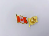 10/20/50/100pcs Canada Flag lapel Pins   Canadian national brooches pin  Decoration for Clothes and Bags
