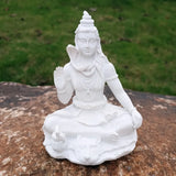 Sandstone Shiva Statue Yoga Figurine Zen Meditation Buddha Decor India Religion Feng Shui Craft  Home Decoration Accessories