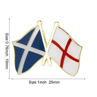 Scotland Flag Laple Pin Badge Brooch