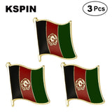 3pcs a lot India Flag Lapel Pins Badges Brooches