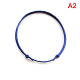 Rope Anklet Black Red Color Adjustable Bracelet Classic Men Women Summer Barefoot Sandals Anklet Jewelry