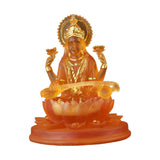 Hindu Saraswati Sitting On Lotus Figurines Collectible Exquisite Craftsmanship Saraswati Statue for Shelves Decoration Ornaments