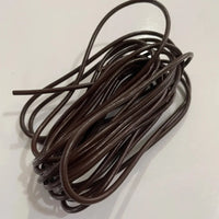 5 Yards Retro High Quality Genuine Leather Cord Round/Flat Strand Cow Leather Rope Fit Necklace Bracelets DIY Jewelry
