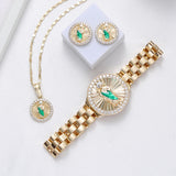 Sally's Paradise Mexican style Saint Jude Virgin Mary jewelry set suitable for daily wear Christmas gift for women ﻿