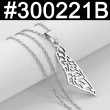 Israeli Pendant And Necklace Stainless Steel Israel Jewelry For Women Girls #300221