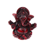 Creative Decorative Ganesha Buddha Statue Handicraft Resin Art Elephant God Sculptures Carved Rresin Ganesha Ornaments Car Decor