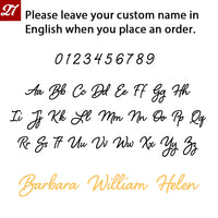 My Shape Custom Name Phone Number Keychain for Car Anti-lost Keyrings Personalized Name Keyholder Stainless Steel Jewelry Gifts