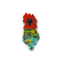 3D Albania Fridge Magnet - ‌Cute Decorative Room Decor, Strong Refrigerator Magnets