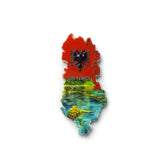 3D Albania Fridge Magnet - ‌Cute Decorative Room Decor, Strong Refrigerator Magnets