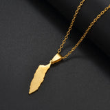 Anniyo Aruba Map and Flag Pendant Necklaces for Women Girls Jewelry Curacao #325921