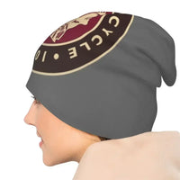 Indians Motorcycle Warm Knitted Cap Fashion Bonnet Hat Autumn Winter Outdoor Beanies Hats for Unisex Adult