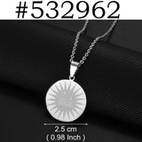 Anniyo (1Piece) Ashur Necklaces Lama,Lamma,Ezidi Winged Bull Lamassu Yezidi Lalish Yazidis Assyrian Jewelry #532862