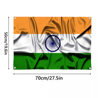 Love India Jai Hind Map Flag Room Bedroom Home&Outdoor Wall Hanging Concert Printed Background Decoration Art Banner