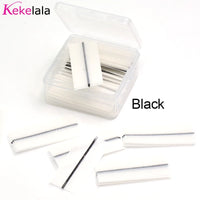 Kekelala Glue-Free 40 Pcs/case Reusable Self-Adhesive Glue Strip False Eyelashes Makeup Tools No Glue Lash Adhesive Tape In Bulk