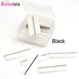 Kekelala Glue-Free 40 Pcs/case Reusable Self-Adhesive Glue Strip False Eyelashes Makeup Tools No Glue Lash Adhesive Tape In Bulk