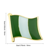 Country Flag Badge Flag Brooch National Flag Lapel Pin International Travel Pins Collections