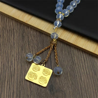 Islamic Arab Allah Keychains For Backpacks Car Pendant Car Decorations Rearview Decor Interior Rearview Jewelry