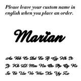 My Shape Custom Name Phone Number Keychain for Car Anti-lost Keyrings Personalized Name Keyholder Stainless Steel Jewelry Gifts
