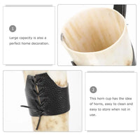 Beer Horn Mug To Drink For Coffee Drinking Cups Artwork Coffee Drinking Cupsative Glasses For Men Drinking Cups Glasses For Men