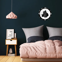 Maa Boli Punjabi Gurmukhi Punjab Heritage Wall Clock Room Decoration Clock Must-have Ornament Round