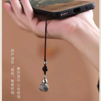 Buyee 925 Sterling Silver Big Pendant Chain Elegant Gourd Necklace for Women Men Unique Fashion Fine Jewelry Chain Gift